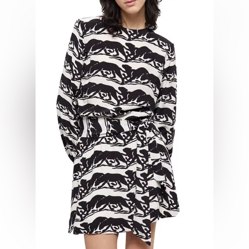 THE KOOPLES| NWT Wild Panther Print Dress